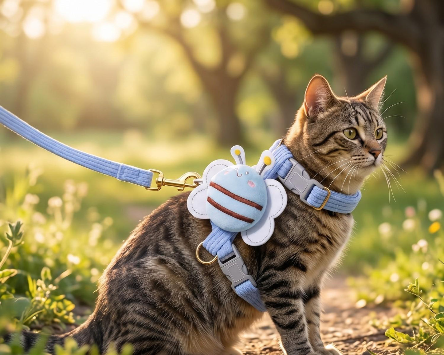Calmora Cat Harness and Leash Set