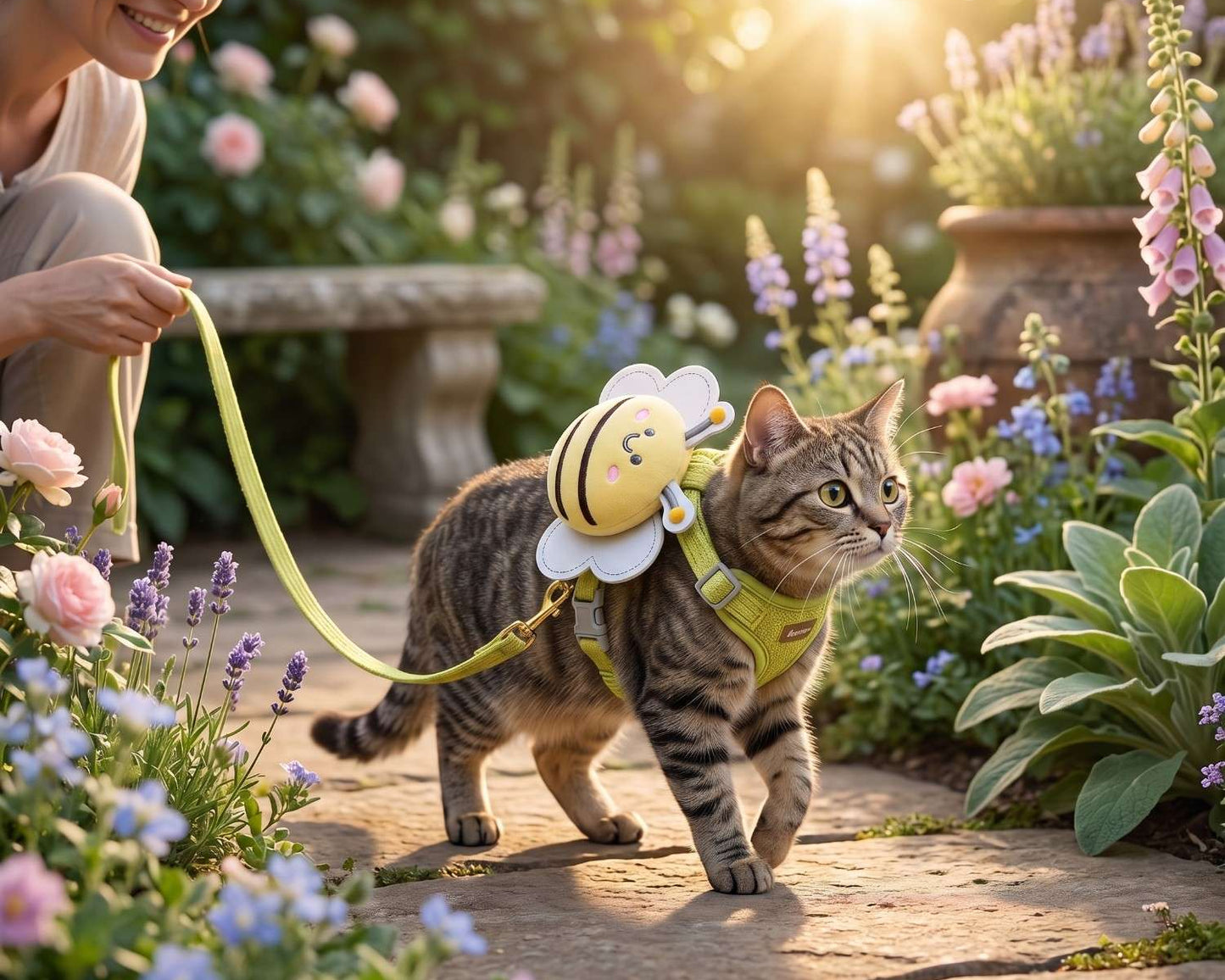 Calmora Cat Harness and Leash Set